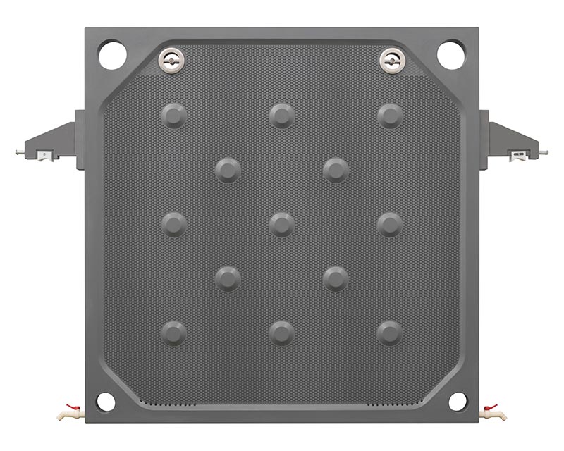 新型單室進(jìn)料空氣穿流水洗濾餅高性能自動脫餅濾板雙角進(jìn)