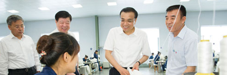 李克強贊環保企業理念：“化污泥為資源”