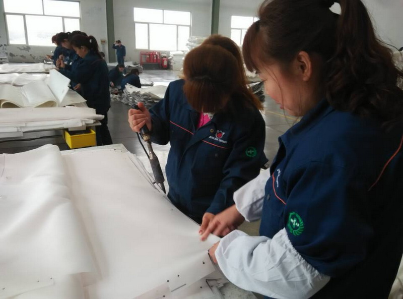 壓濾機(jī)濾布制作