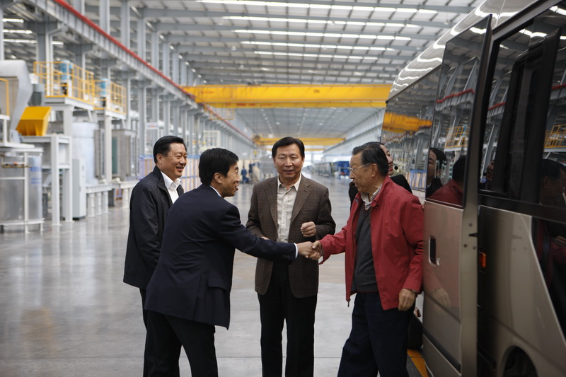 山東省委原副書記馬仲才來我公司考察