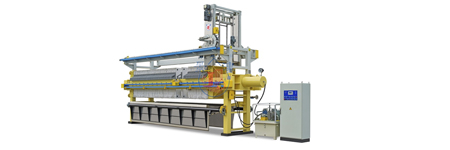 箱式壓濾機白天和晚上的差異